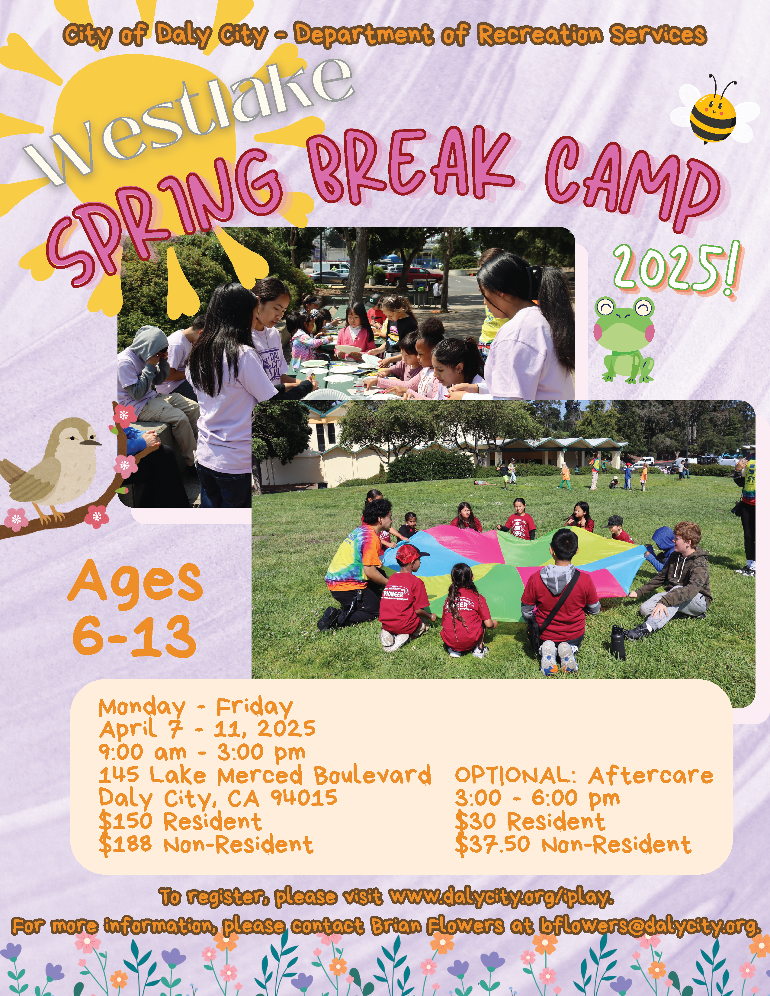 Spring Break Camp 2025