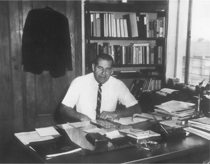 Chief Petrocchi at the Police Station on Wellington Avenue