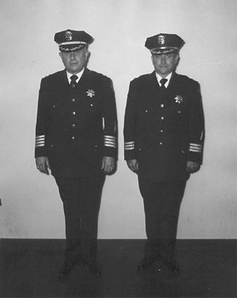 Chief Hansen and Assistant Chief Sims