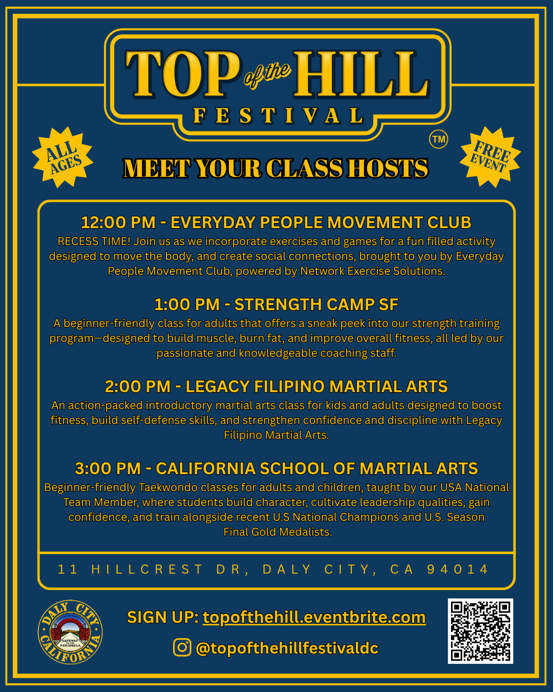 Special Activity Partners - TOTH 2025