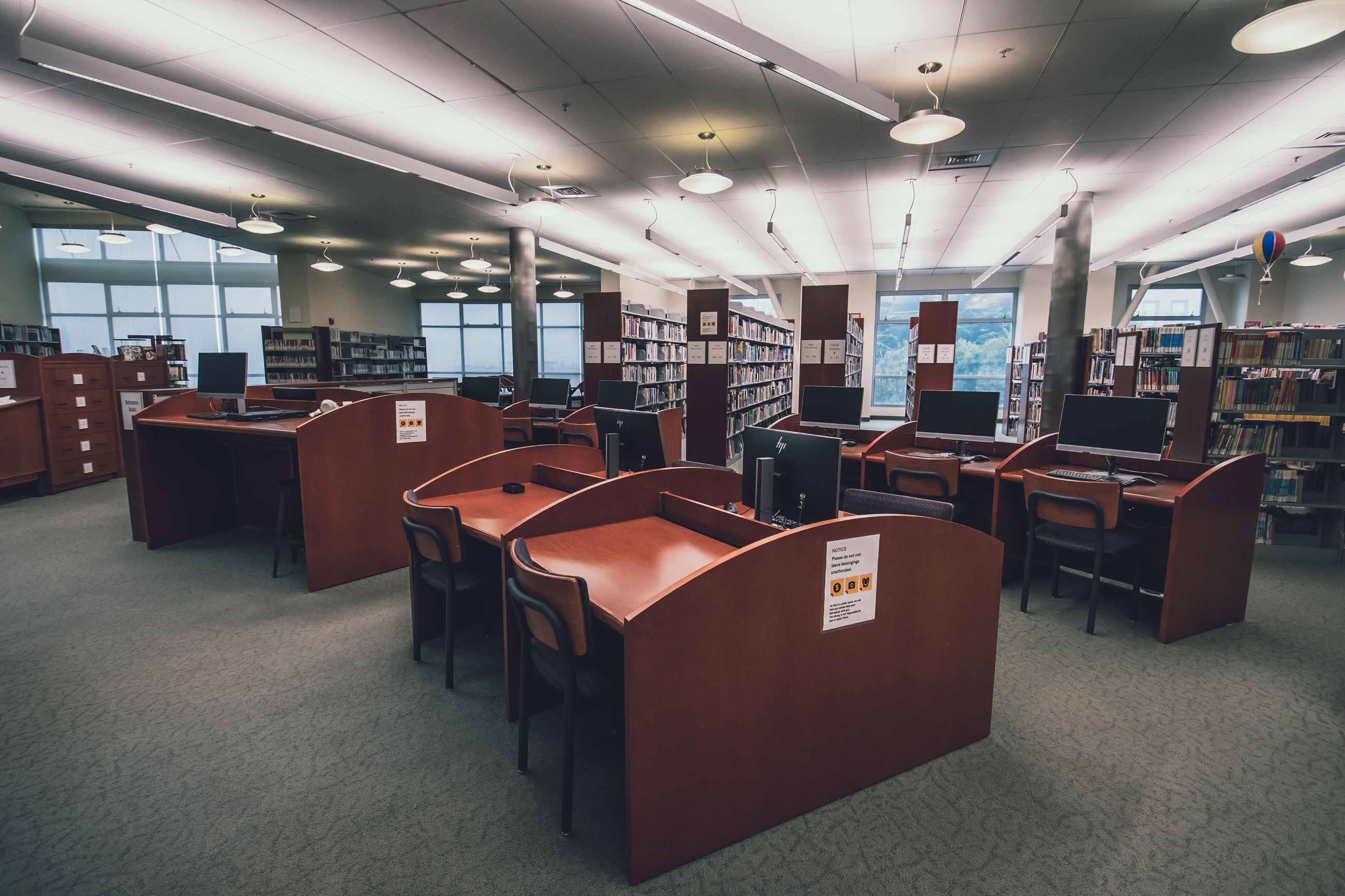 John Daly Library Interior View