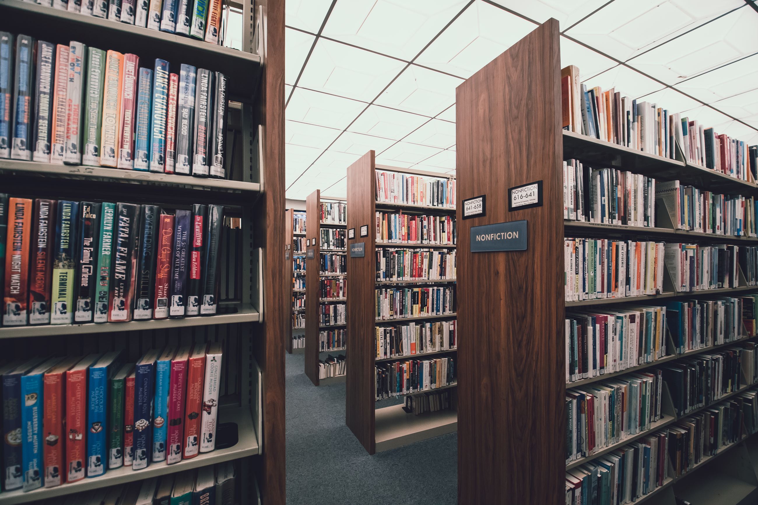 Serramonte Main Library Interior View