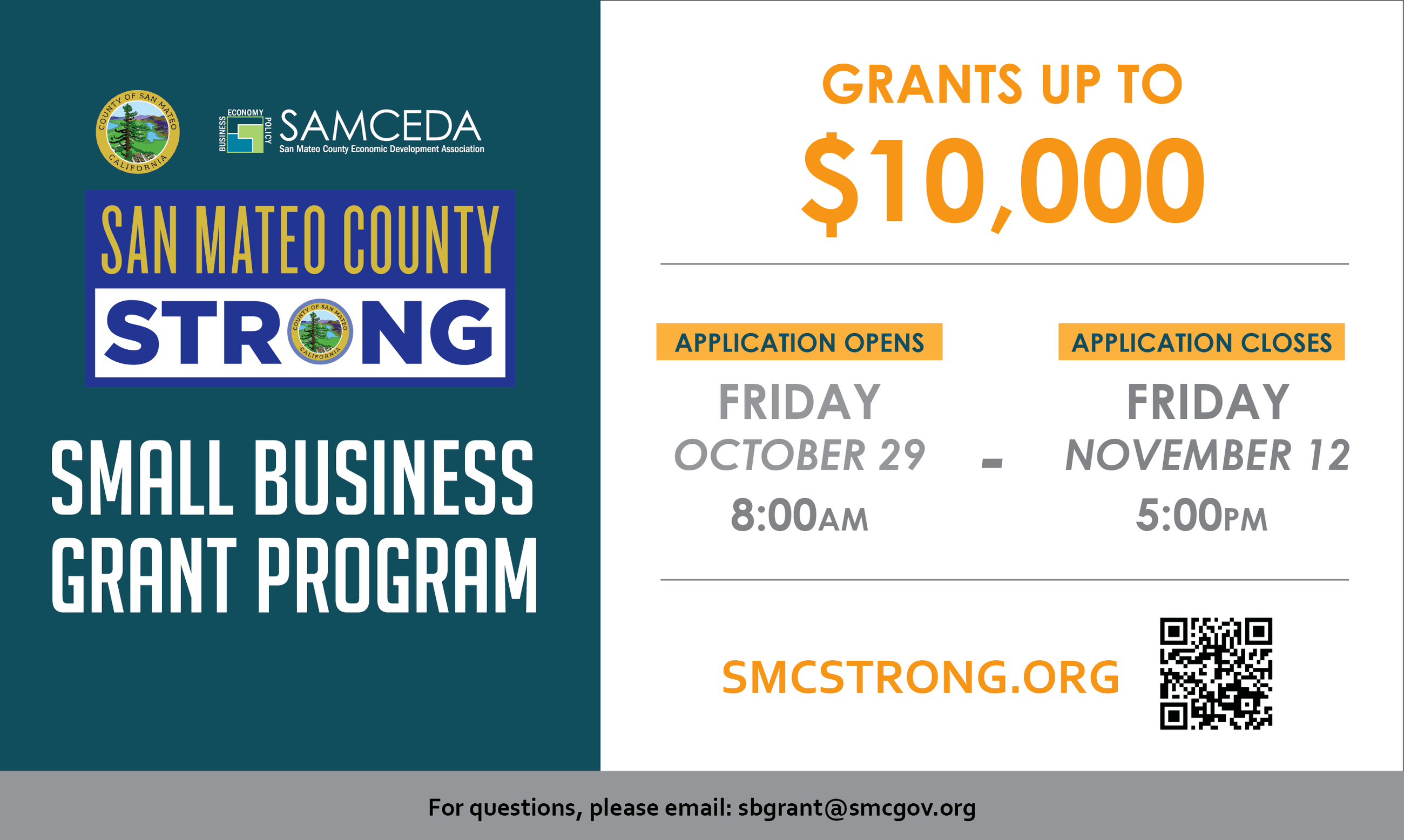 SMC Strong - Small Business Grant Program - Round 6B - English