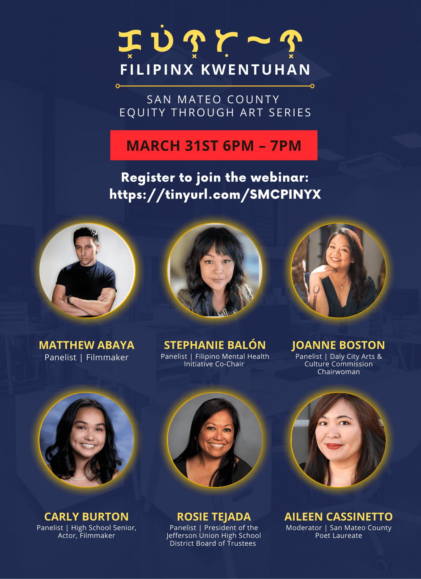 Filipinx Kwentuhan event flyer