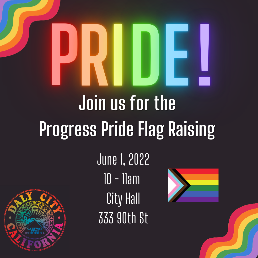 Progress Pride Flag raising 2022