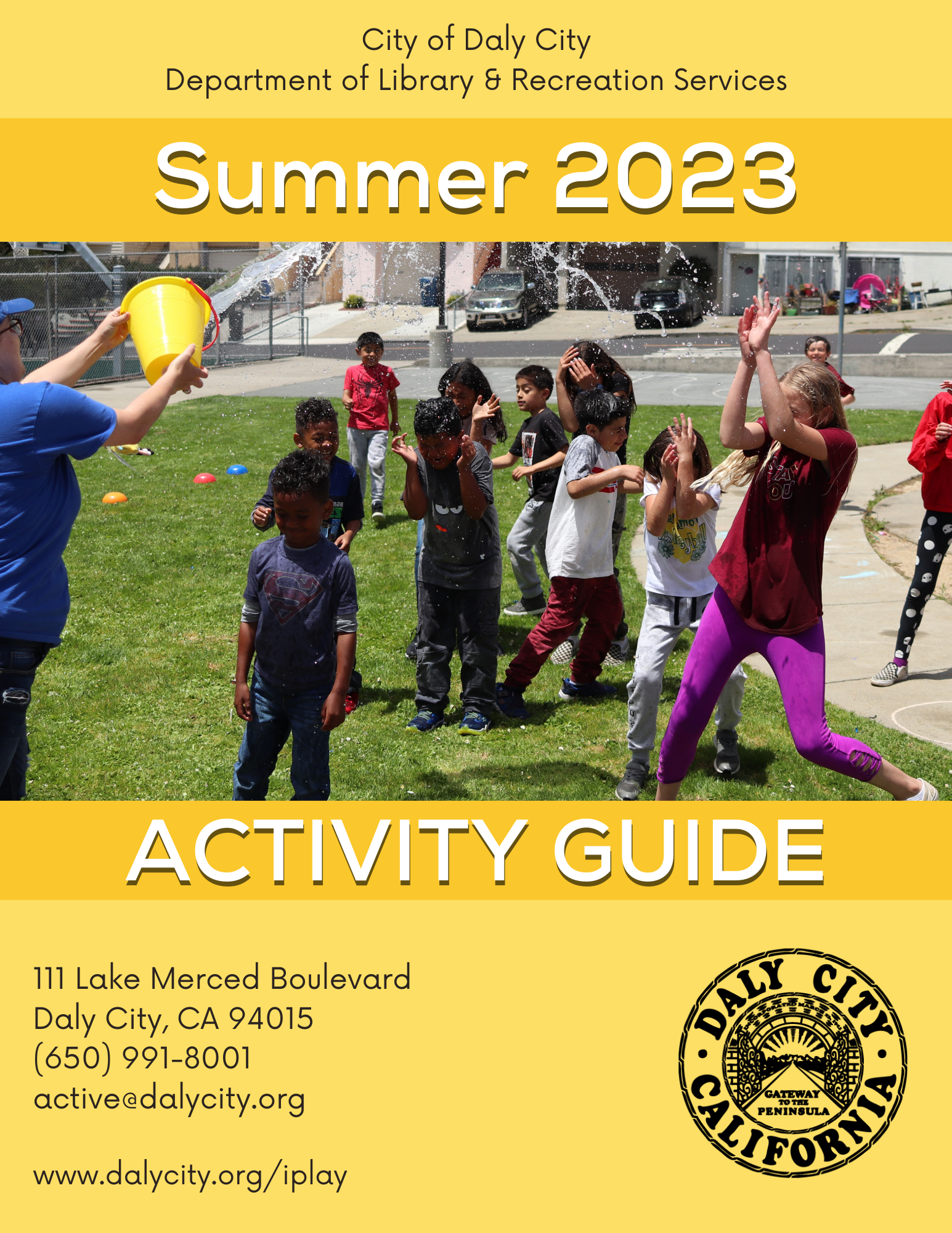2023 Summer Activity Guide Cover