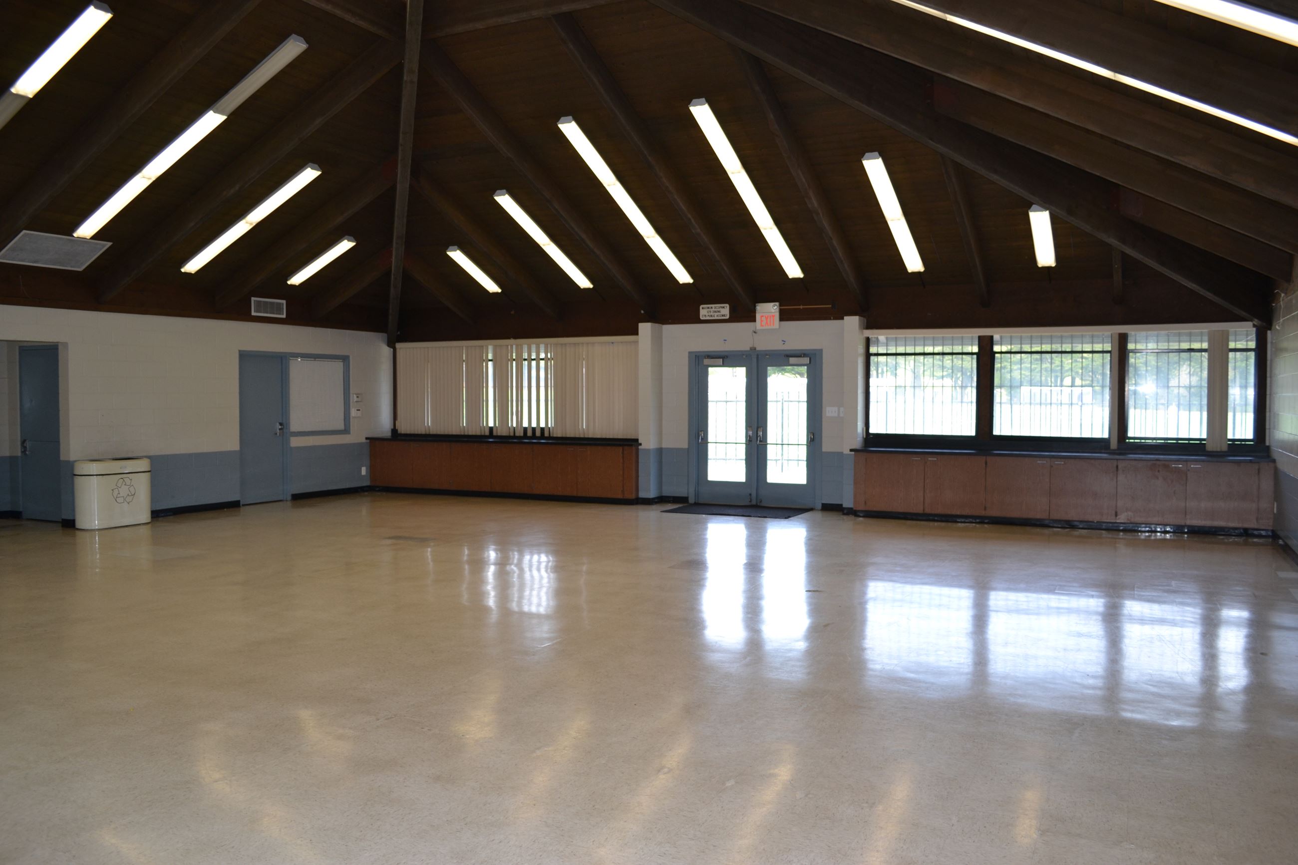 Gellert Clubhouse Empty Facility