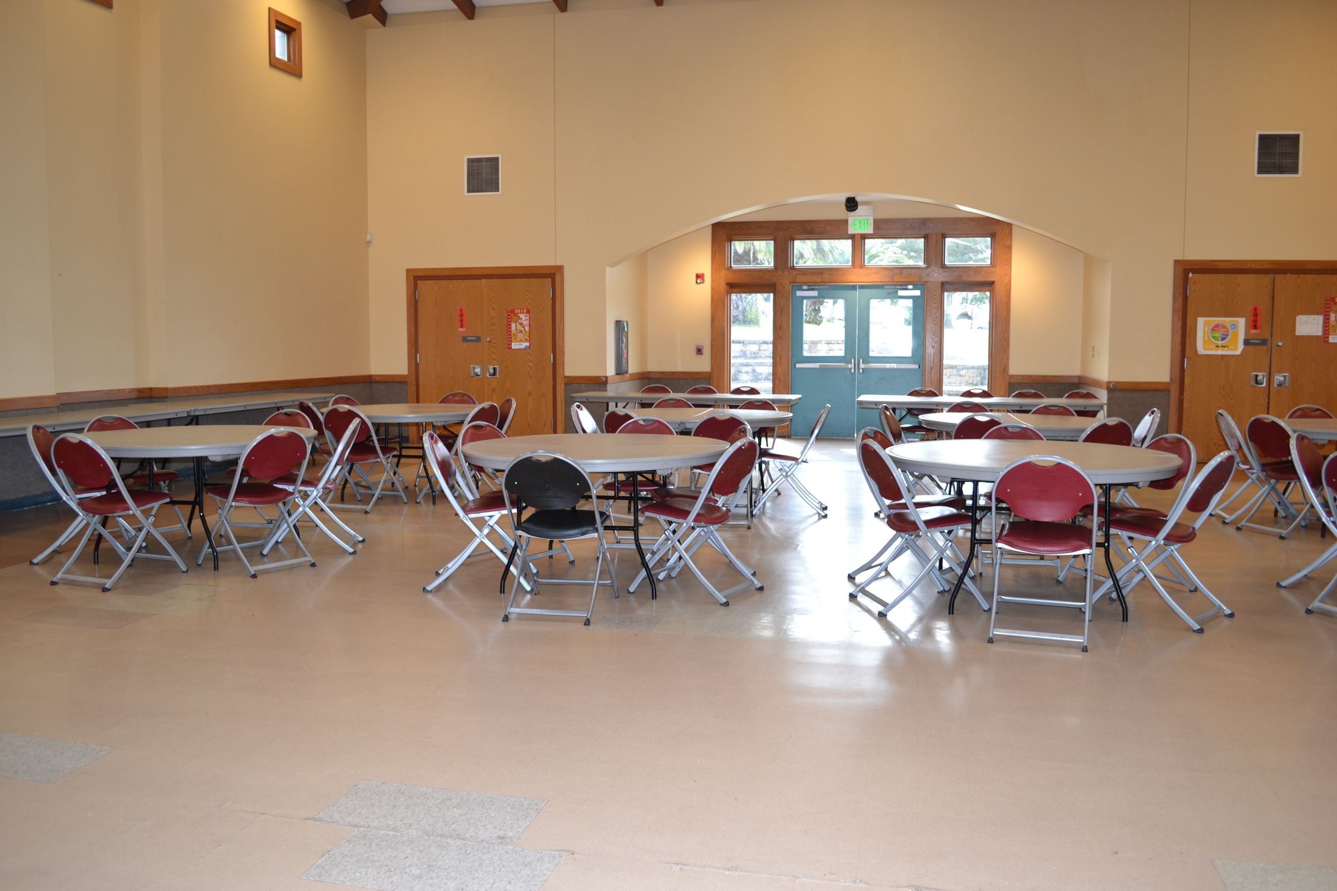 Lincoln Park Community Center Rental Set-up 2