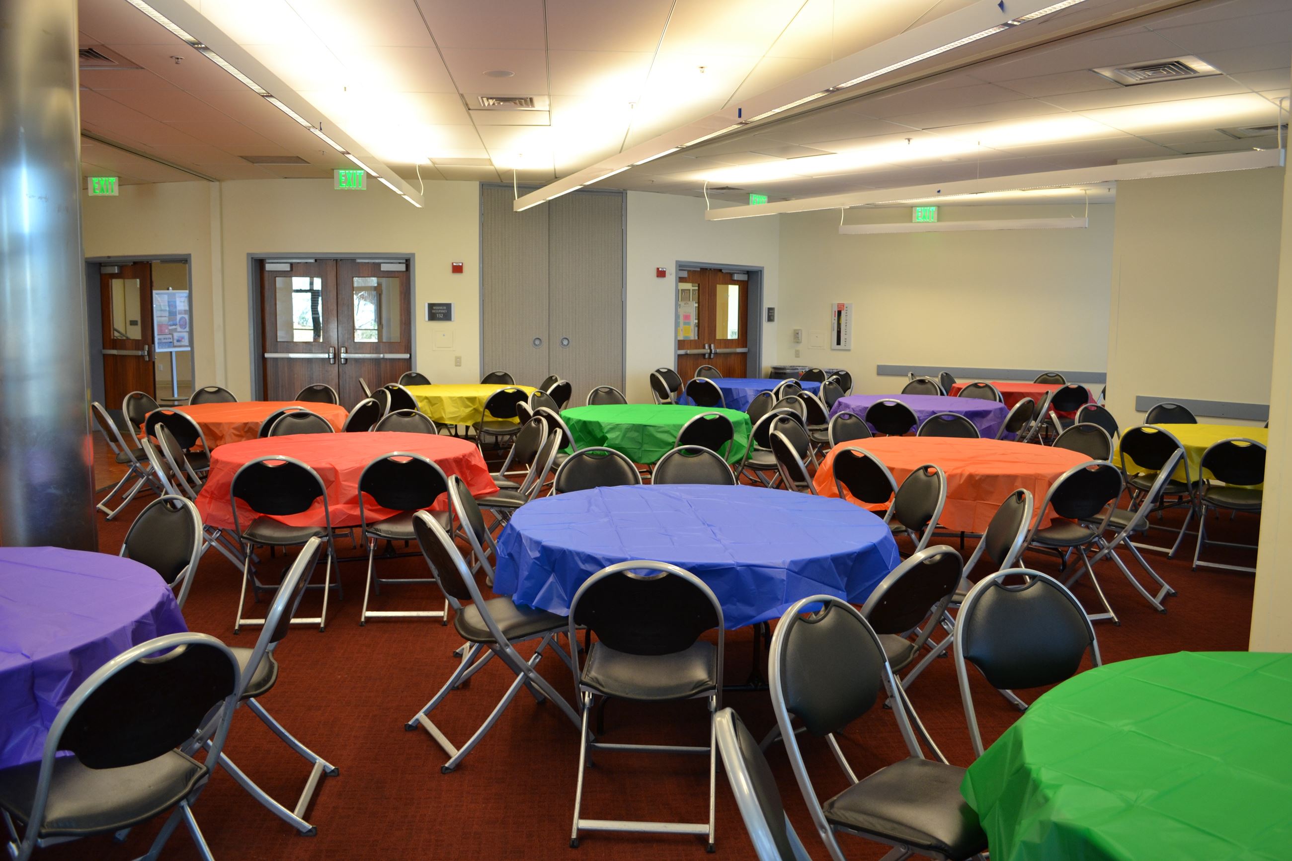 War Memorial Activity Room with Table Covers 4