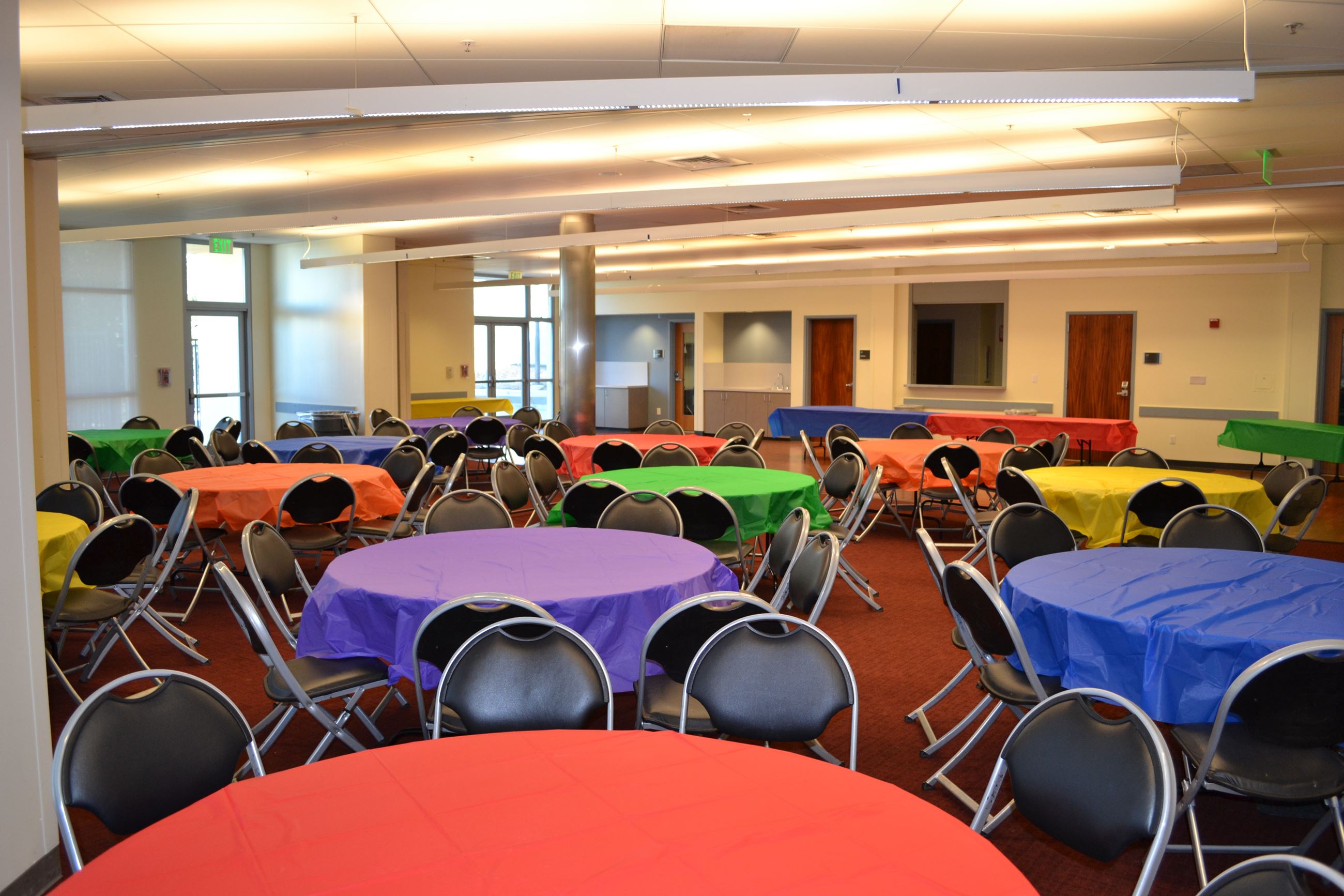 War Memorial Activity Room with Table Covers 6