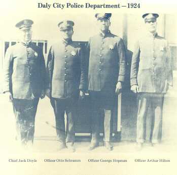 1924 - Daly City Police Department Officers