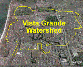 Vista Grande Watershed Aerial View