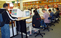People in a Computer Lab