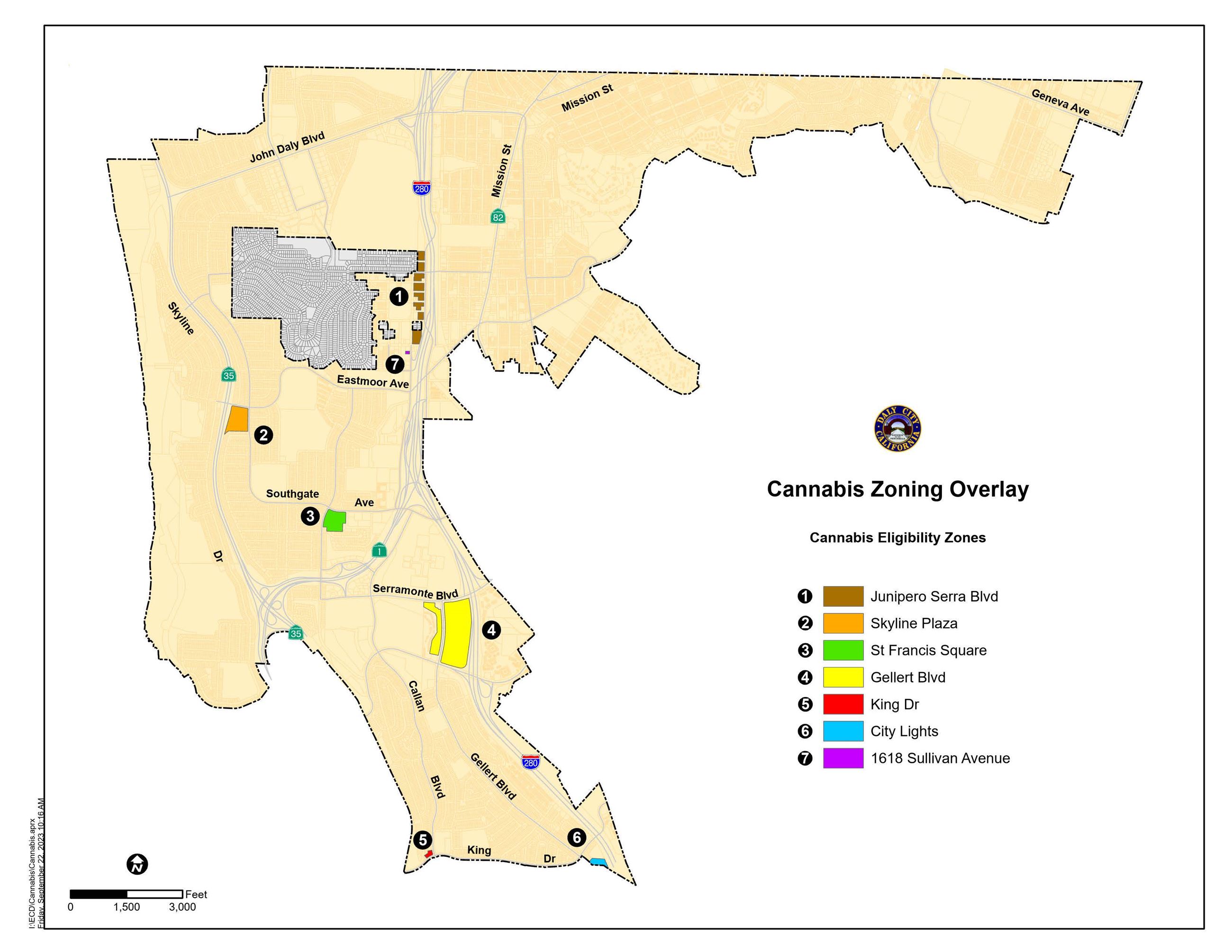 Cannabis Overlay Map 2023