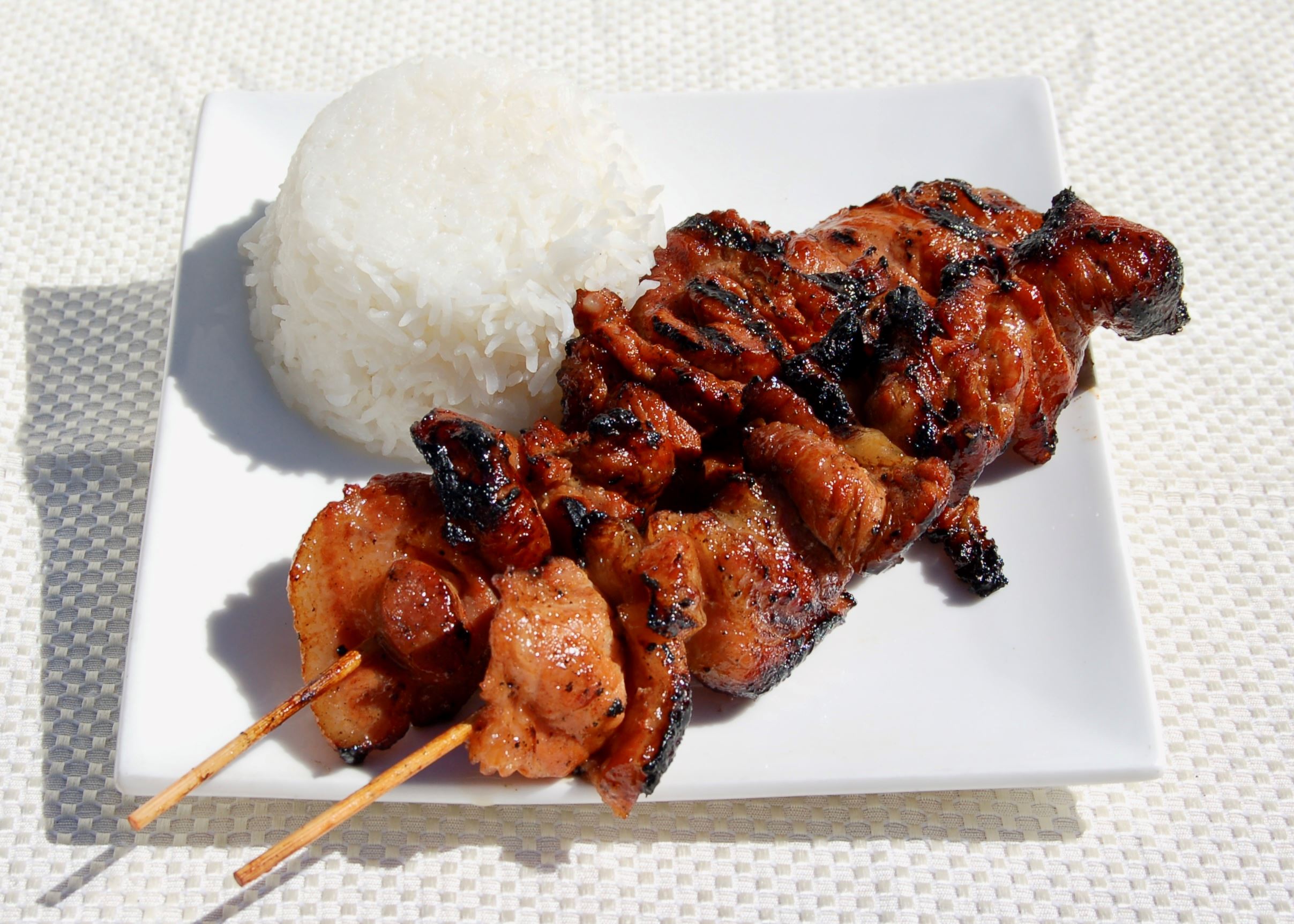Pork BBQ Skewers